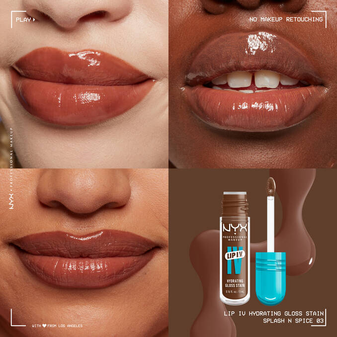 NYX Lip I.V. Hydrating Gloss Serum Lip Gloss - XOXO cosmetics