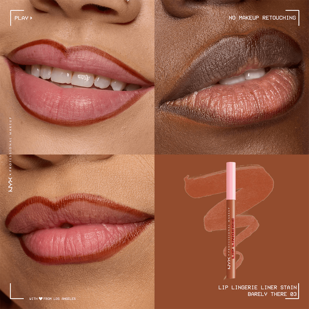 NYX Lip Lingerie Lip Liner Stain Lip Liner - XOXO cosmetics