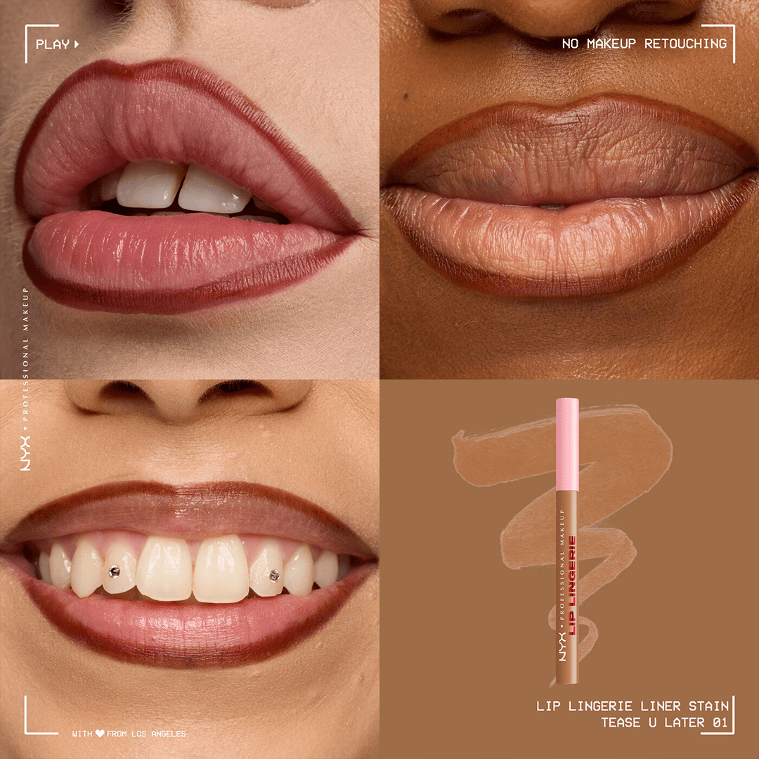 NYX Lip Lingerie Lip Liner Stain Lip Liner - XOXO cosmetics
