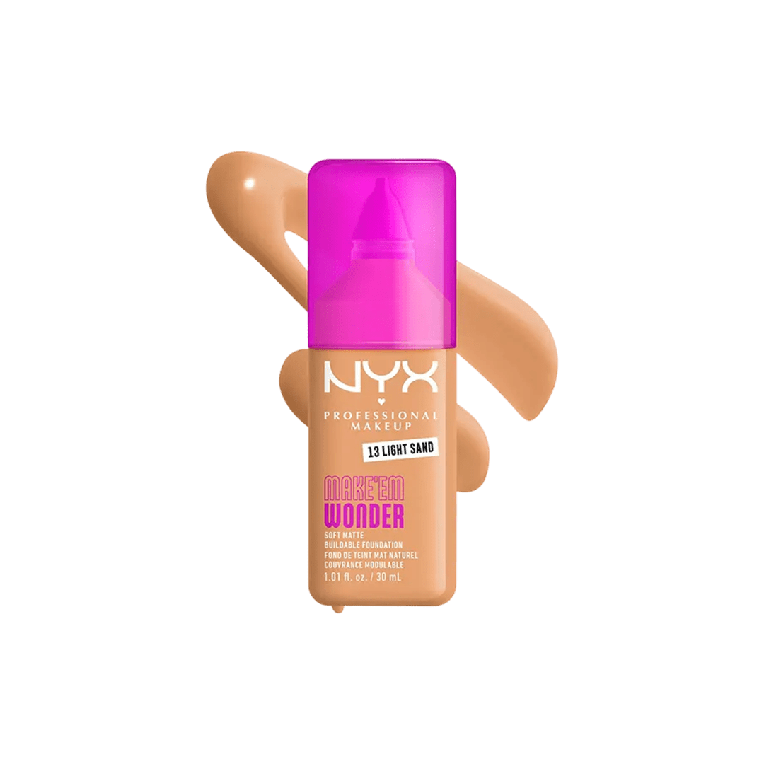 NYX Make ‘Em Wonder Soft Matte Buildable Foundation Foundation - XOXO cosmetics