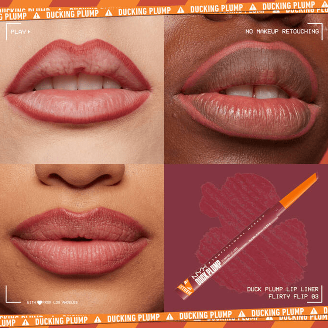 NYX Professional Makeup Duck Plump Plumping Lip Liner Lip Liner - XOXO cosmetics