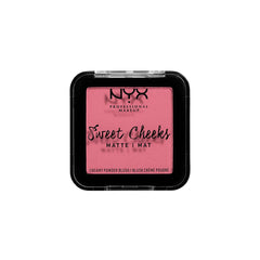 NYX Sweet Cheeks Creamy Powder Blush Matte Blusher - XOXO cosmetics