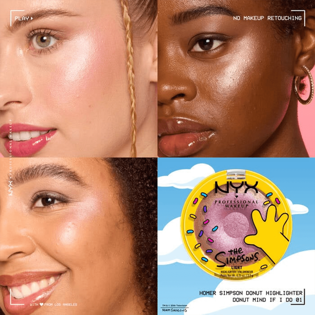 NYX The Simpsons Highlighter Highlighter - XOXO cosmetics