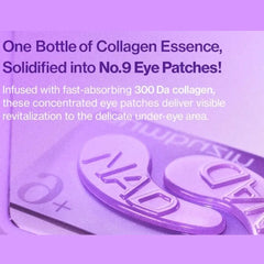 Numbuzin 9+ NMN Collagen Under Eye Patches Eye Mask - XOXO cosmetics
