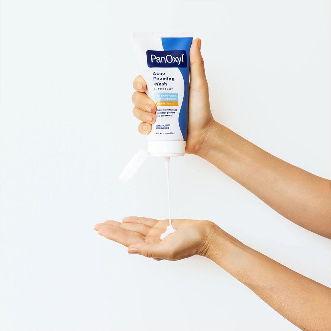 PanOxyl Acne Foaming Wash For Face & Body - 156g Cleanser - XOXO cosmetics