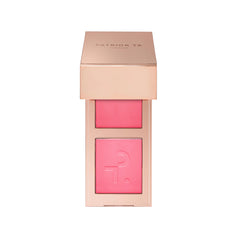 Patrick Ta Double-Take Creme & Powder Blush Mini Size - She's That Girl Blush - XOXO cosmetics