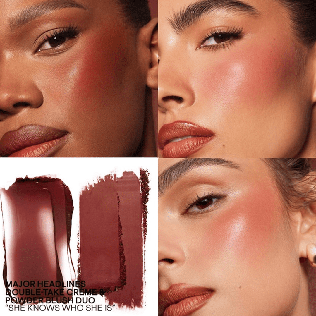 Patrick Ta Double-Take Creme & Powder Blush Blush - XOXO cosmetics
