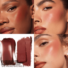 Patrick Ta Double-Take Creme & Powder Blush Blush - XOXO cosmetics