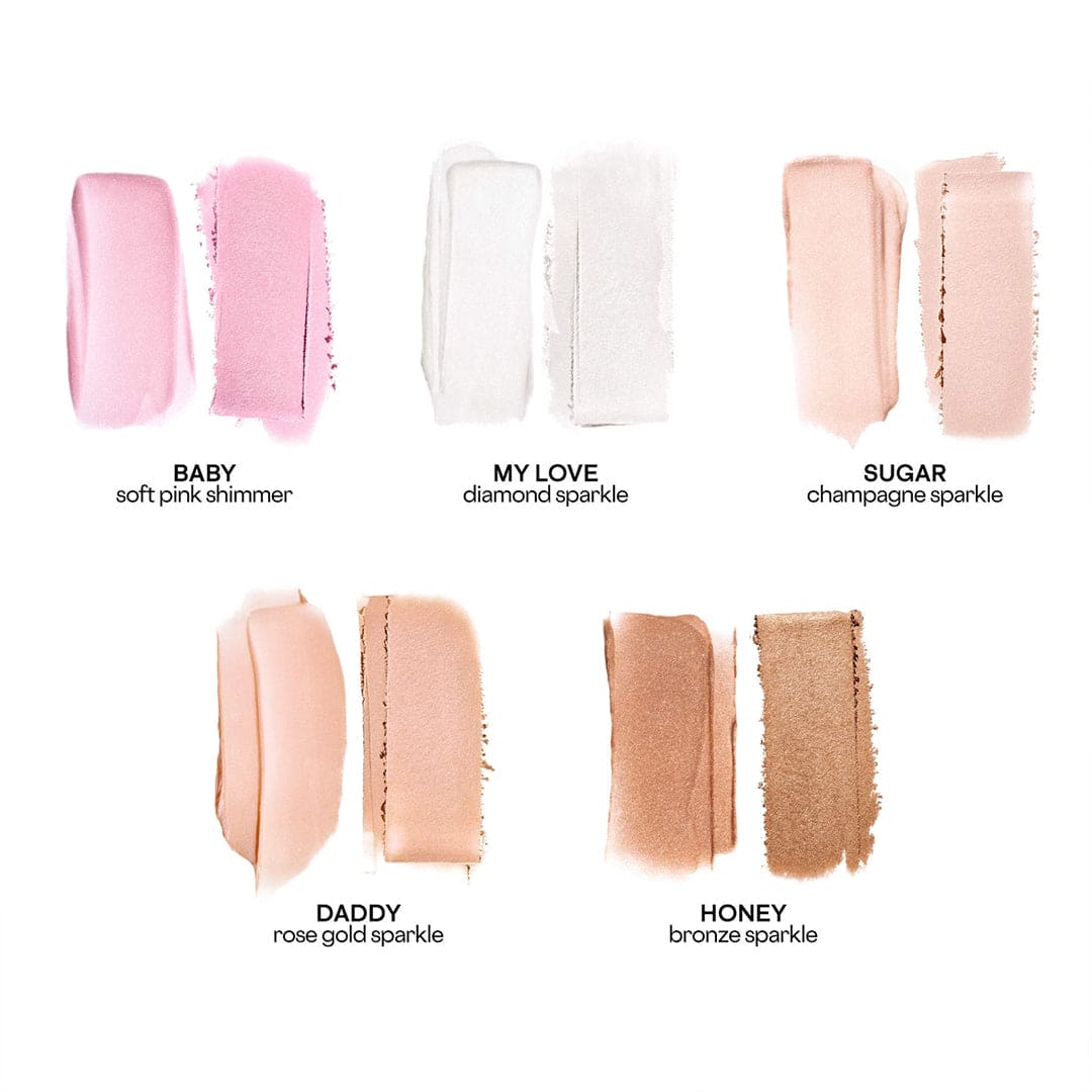 Patrick Ta Major Glow Creme & Powder Light Reflecting- Translucent Highlighter Duo Highlighter - XOXO cosmetics