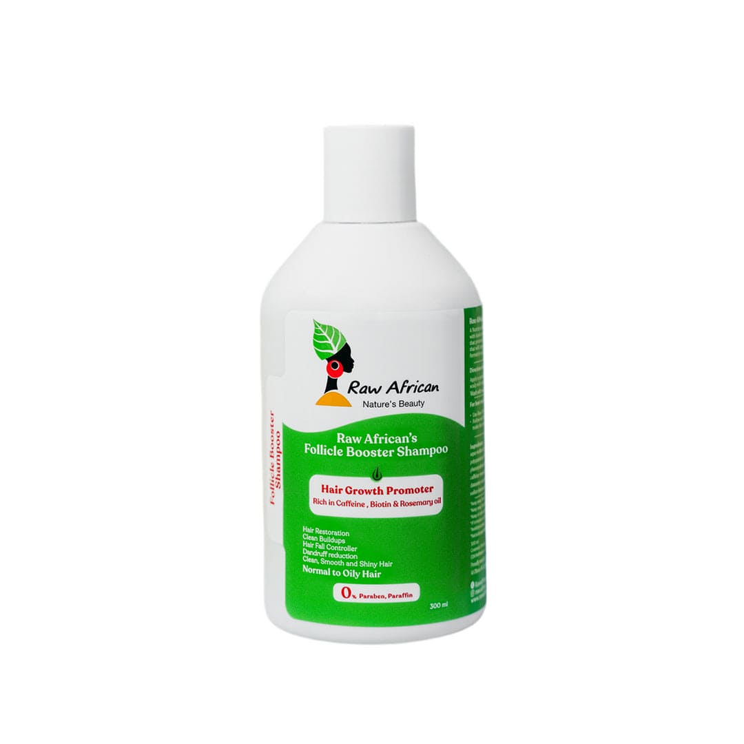 Raw African Follicle Booster Shampoo - 300ml Shampoo - XOXO cosmetics