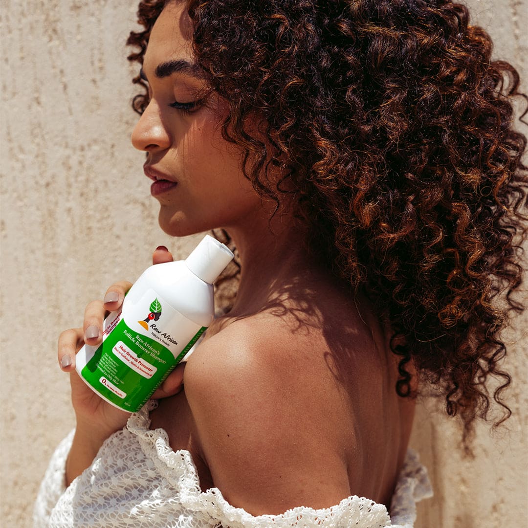 Raw African Follicle Booster Shampoo - 300ml Shampoo - XOXO cosmetics