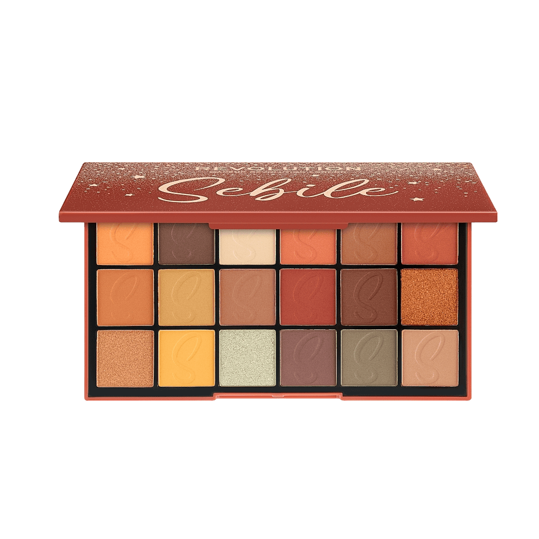 Revolution Beauty London Makeup Eyeshadow Palette Sebile Day 2 Day Eyeshadow - XOXO cosmetics