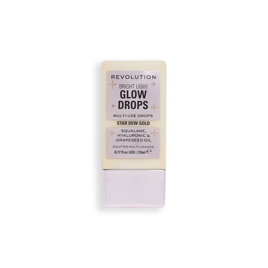 Revolution Bright Light Glow Drops Star Dew Gold Highlighter - XOXO cosmetics