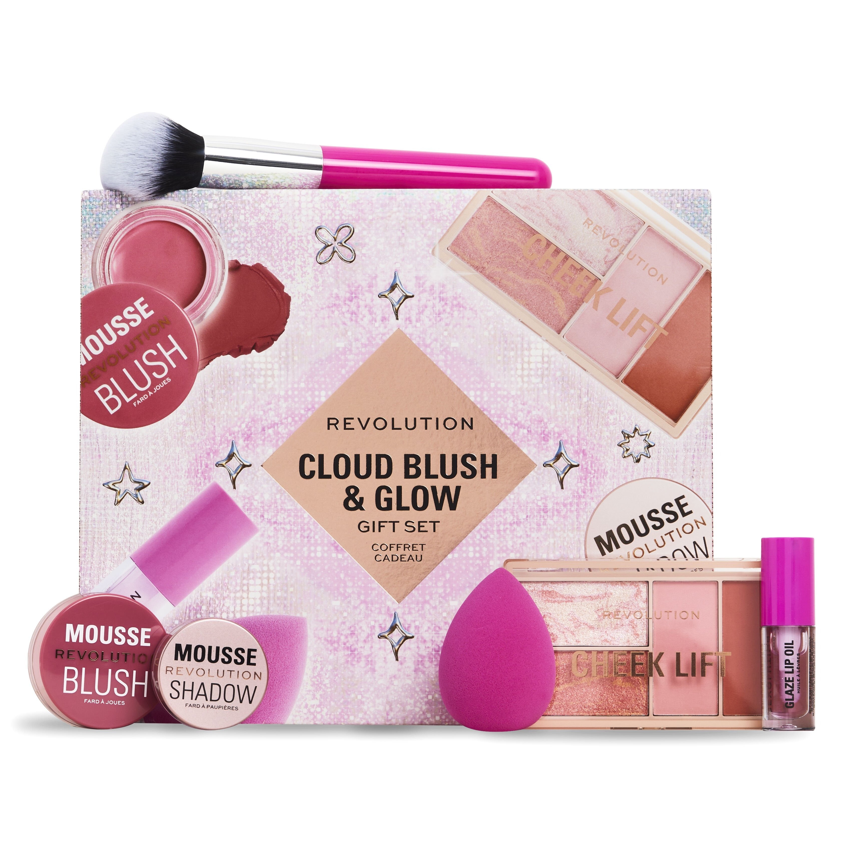 Revolution Cloud Blush & Glow Set Gift Set - XOXO cosmetics