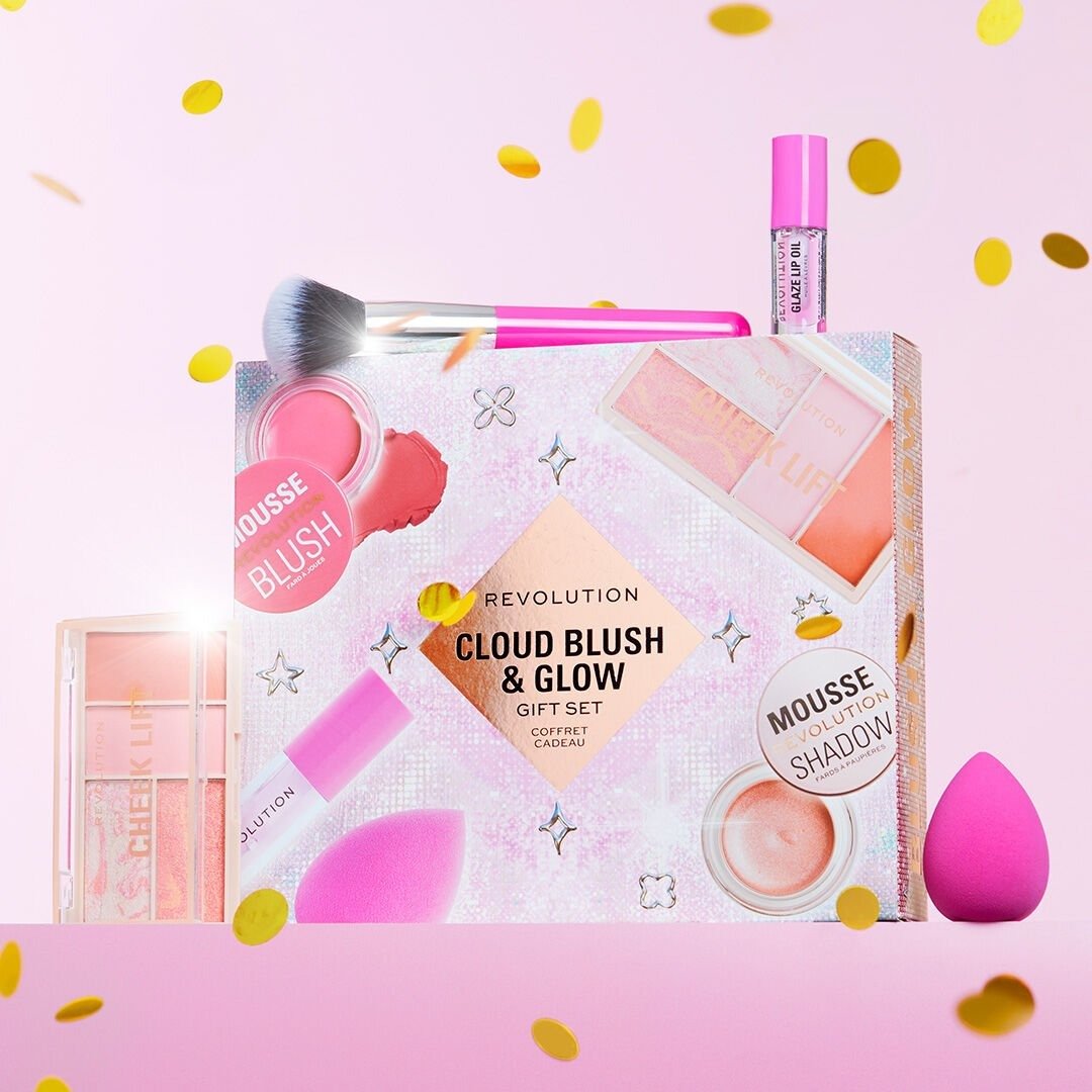 Revolution Cloud Blush & Glow Set Gift Set - XOXO cosmetics