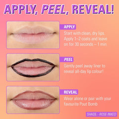 Revolution Lip Shift Ink Peel-Off Lip Liner Lip Liner - XOXO cosmetics