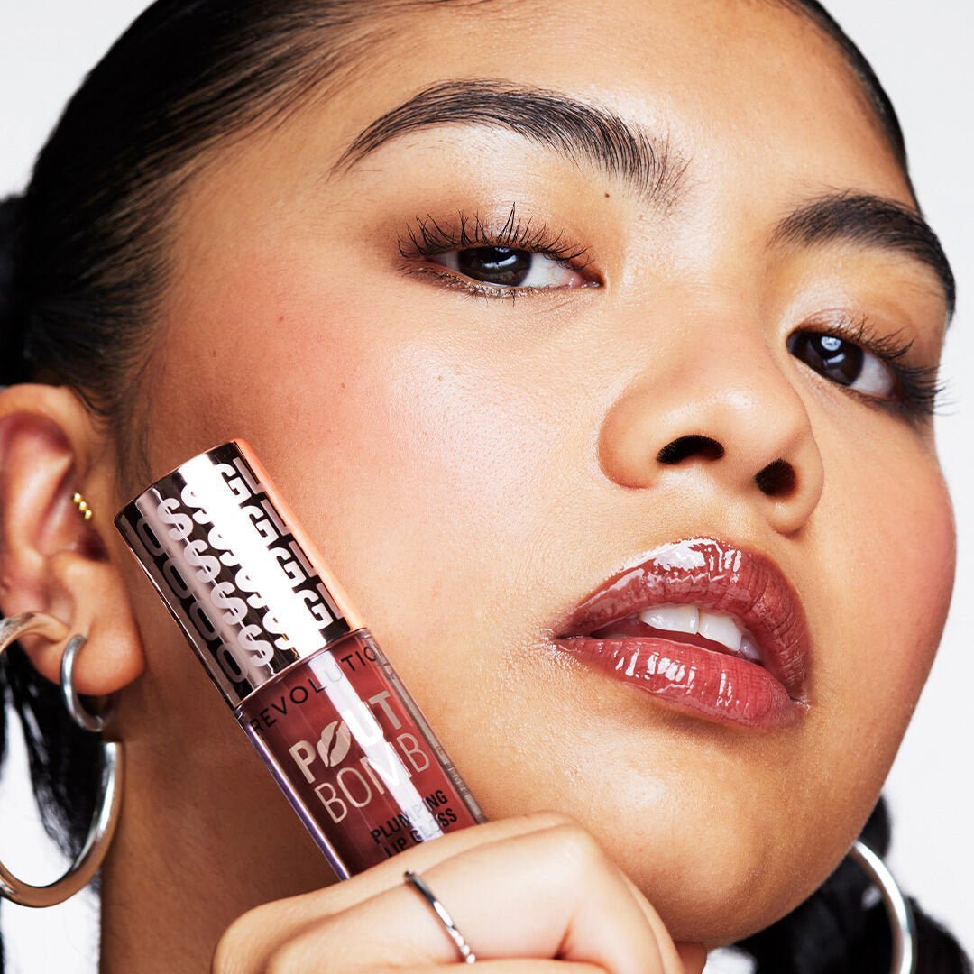 Revolution Pout Bomb Plumping Lip Gloss Lip Plumper - XOXO cosmetics
