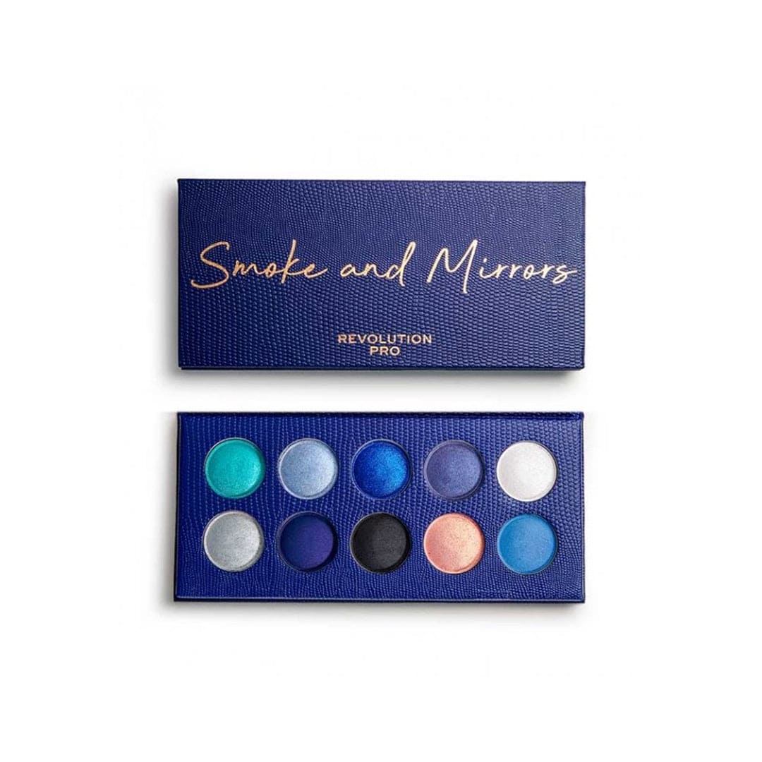 Revolution Pro Smoke And Mirrors Colour Focus Shadow Palette Eyeshadow - XOXO cosmetics