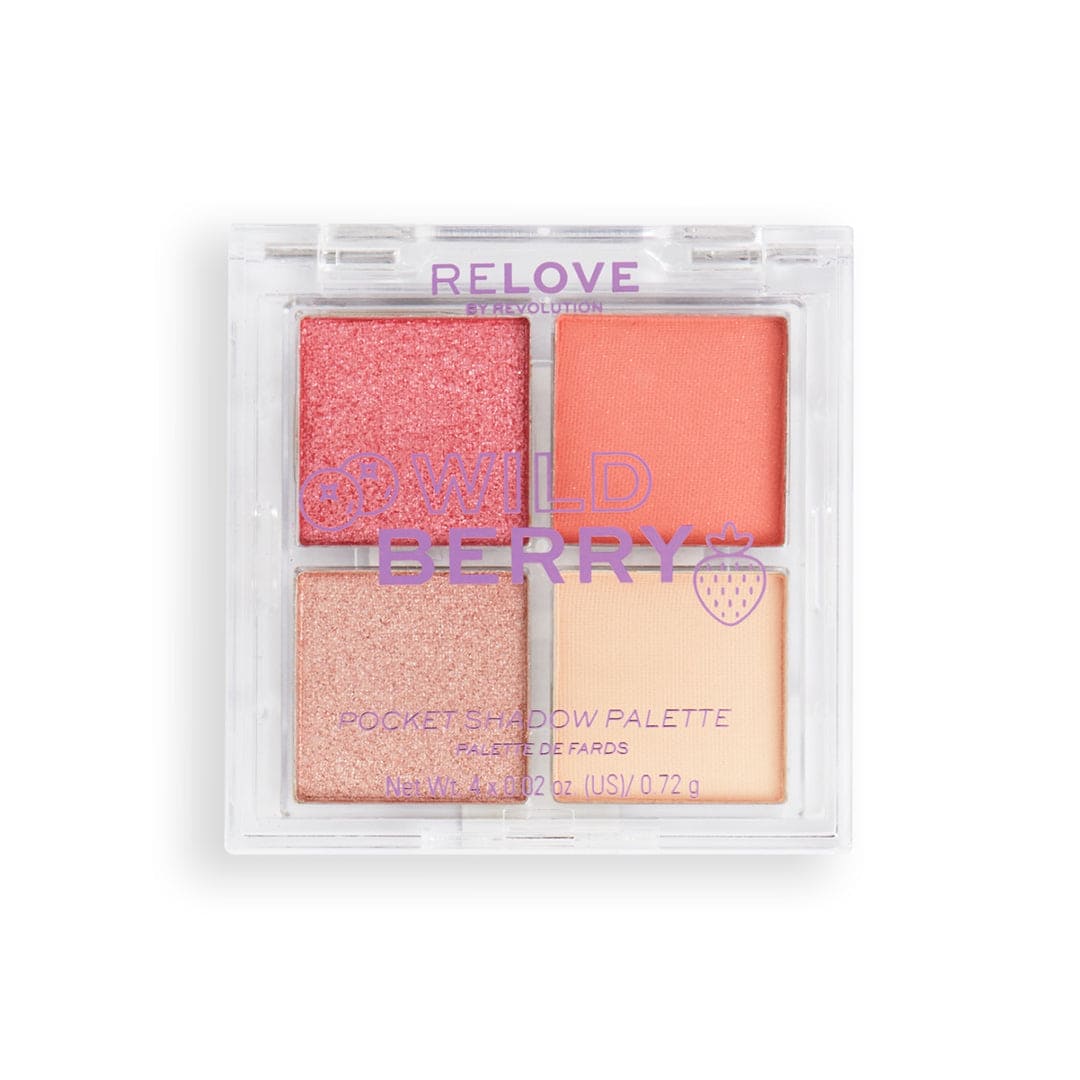 Revolution Relove Pocket Eyeshadow Palette Eyeshadow - XOXO cosmetics