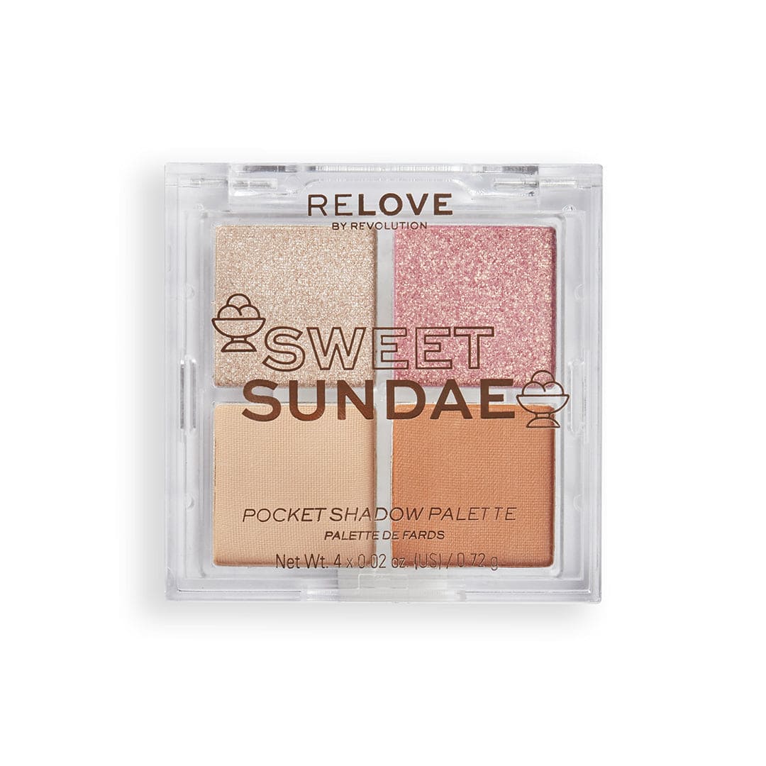 Revolution Relove Pocket Eyeshadow Palette Eyeshadow - XOXO cosmetics