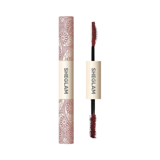 SHEGLAM All-In-One Volume & Length Waterproof Mascara - Brugundy Mascara - XOXO cosmetics