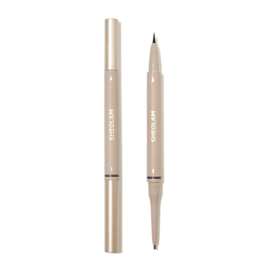 SHEGLAM Brows On Demand 2-in-1 Brow Pencil Eyebrow - XOXO cosmetics