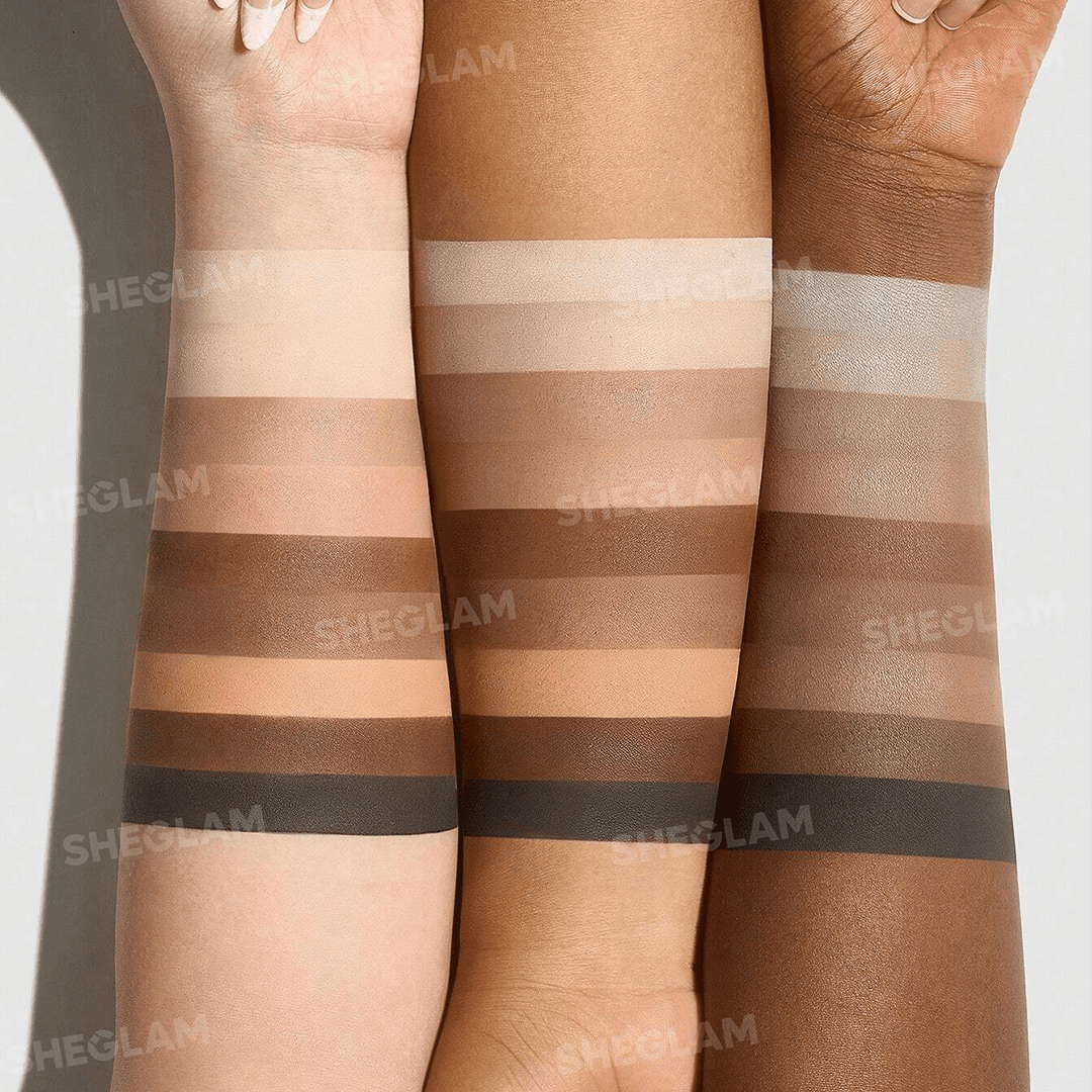 SHEGLAM Desert Hues Eyeshadow Palette Eyeshadow - XOXO cosmetics
