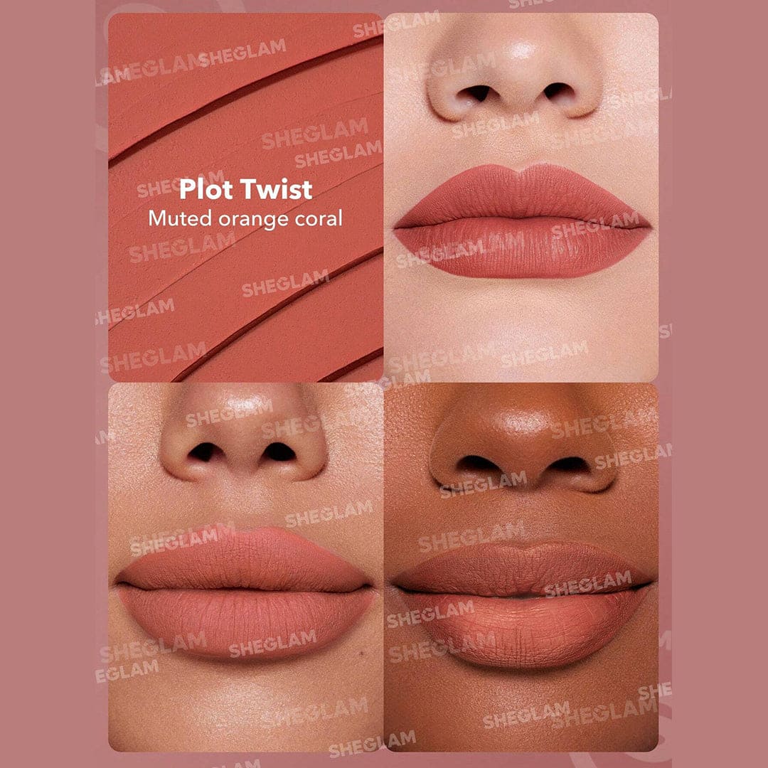 SHEGLAM Dynamatte Boom Long Lasting Matte Lipstick Lipstick - XOXO cosmetics