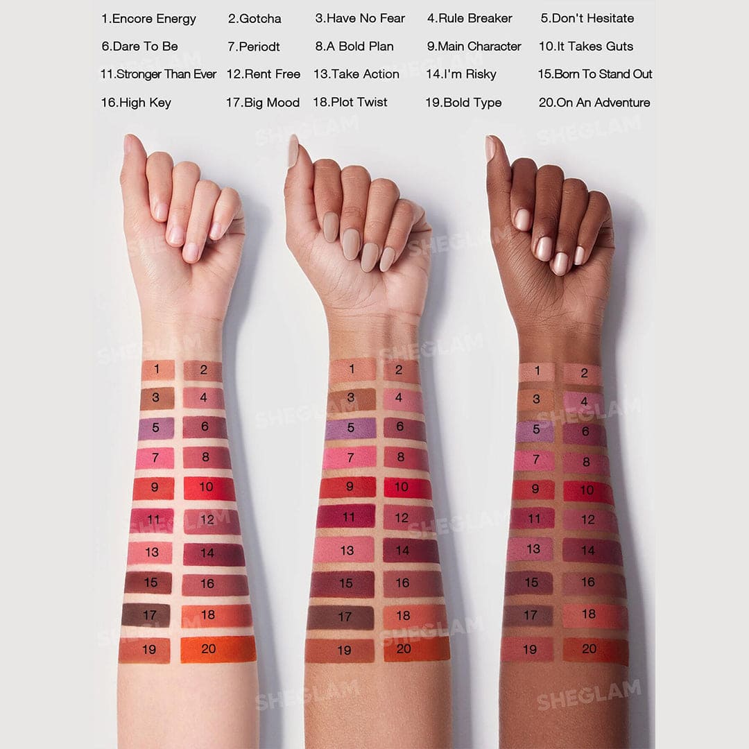 SHEGLAM Dynamatte Boom Long Lasting Matte Lipstick Lipstick - XOXO cosmetics