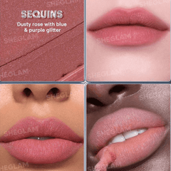 SHEGLAM Glitter Whip Liquid Lipstick Liquid Lipstick - XOXO cosmetics
