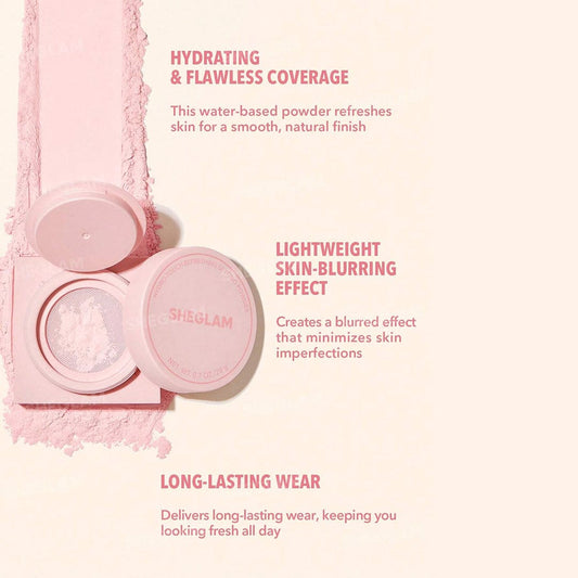 SHEGLAM Hydro-Touch Refreshing Setting Powder Powder - XOXO cosmetics