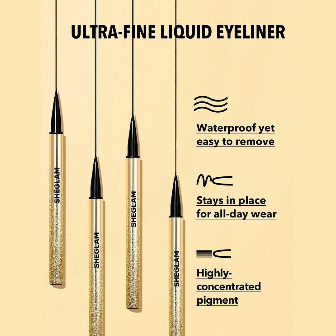 SHEGLAM LINE & DEFINE Waterproof Liquid Eyeliner Eyeliner - XOXO cosmetics