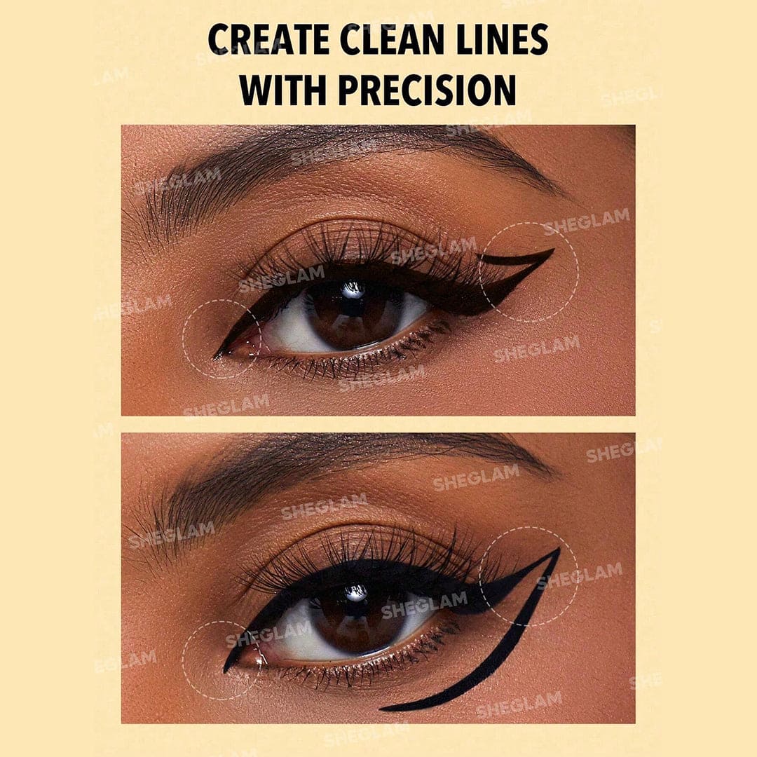 SHEGLAM LINE & DEFINE Waterproof Liquid Eyeliner Eyeliner - XOXO cosmetics