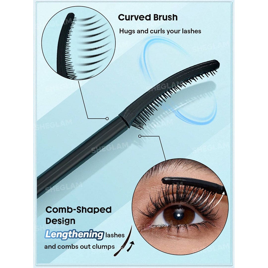 SHEGLAM Lift & Elevate Lengthening Mascara Mascara - XOXO cosmetics