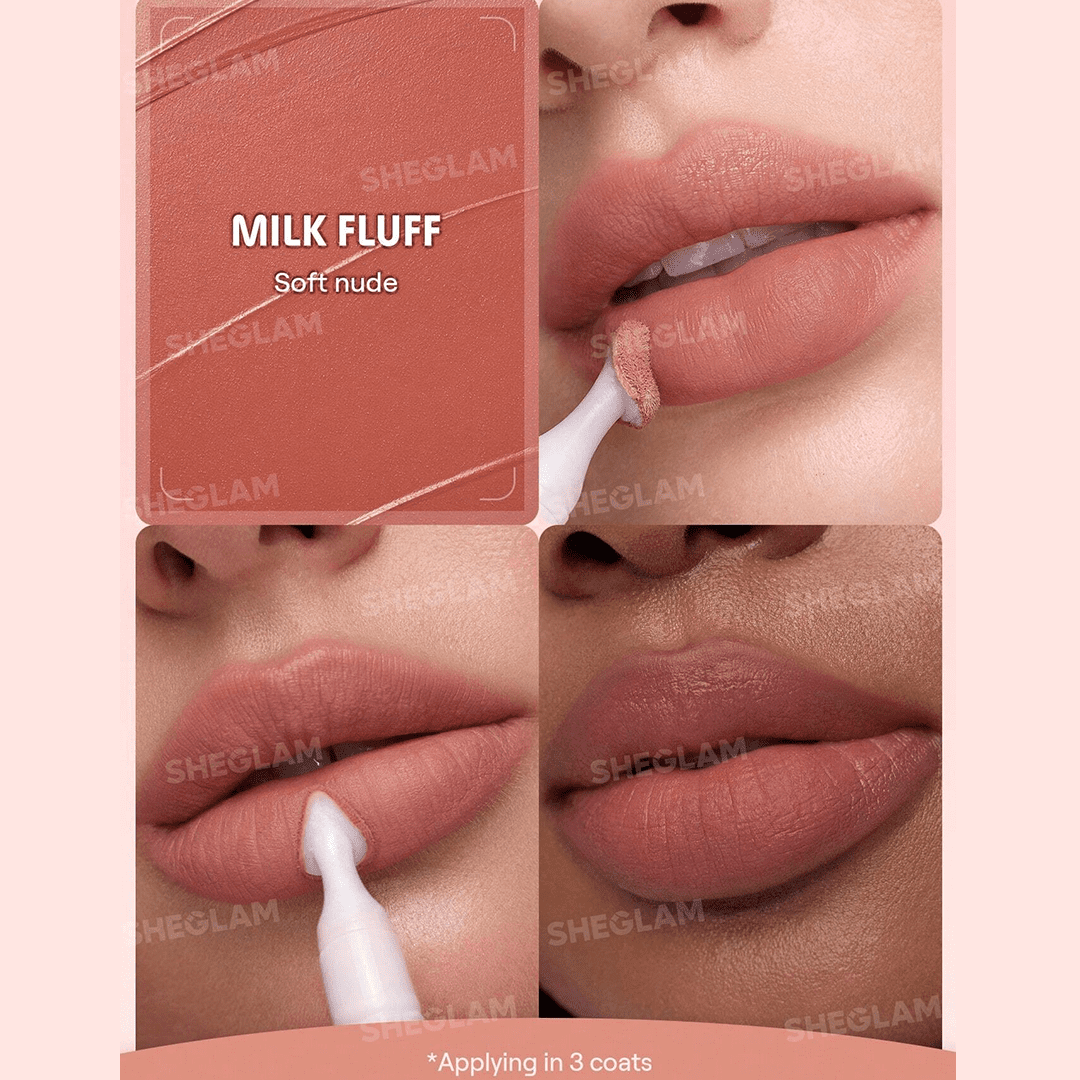 SHEGLAM Marshmallow Puff Lip Blur Pen Lipstick - XOXO cosmetics
