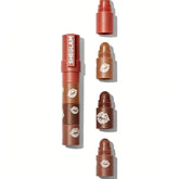 SHEGLAM Mega Lip Stacks - Brownie Stack Lipstick - XOXO cosmetics