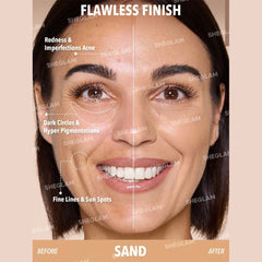 SHEGLAM Skin Magnet High Coverage Foundation Stick-Peach Foundation - XOXO cosmetics