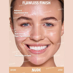 SHEGLAM Skin Magnet High Coverage Foundation Stick-Peach Foundation - XOXO cosmetics