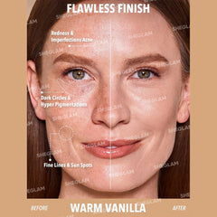 SHEGLAM Skin Magnet High Coverage Foundation Stick-Peach Foundation - XOXO cosmetics