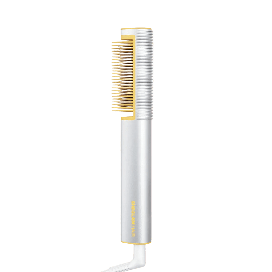 SHEGLAM Sleek Chic 3D Thermal Straightening Brush - UK Plug * Global Item Hair Dryers & Stylers - XOXO cosmetics