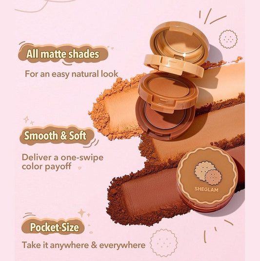 SHEGLAM Smart Cookie Shadow Stack Eyeshadow - XOXO cosmetics