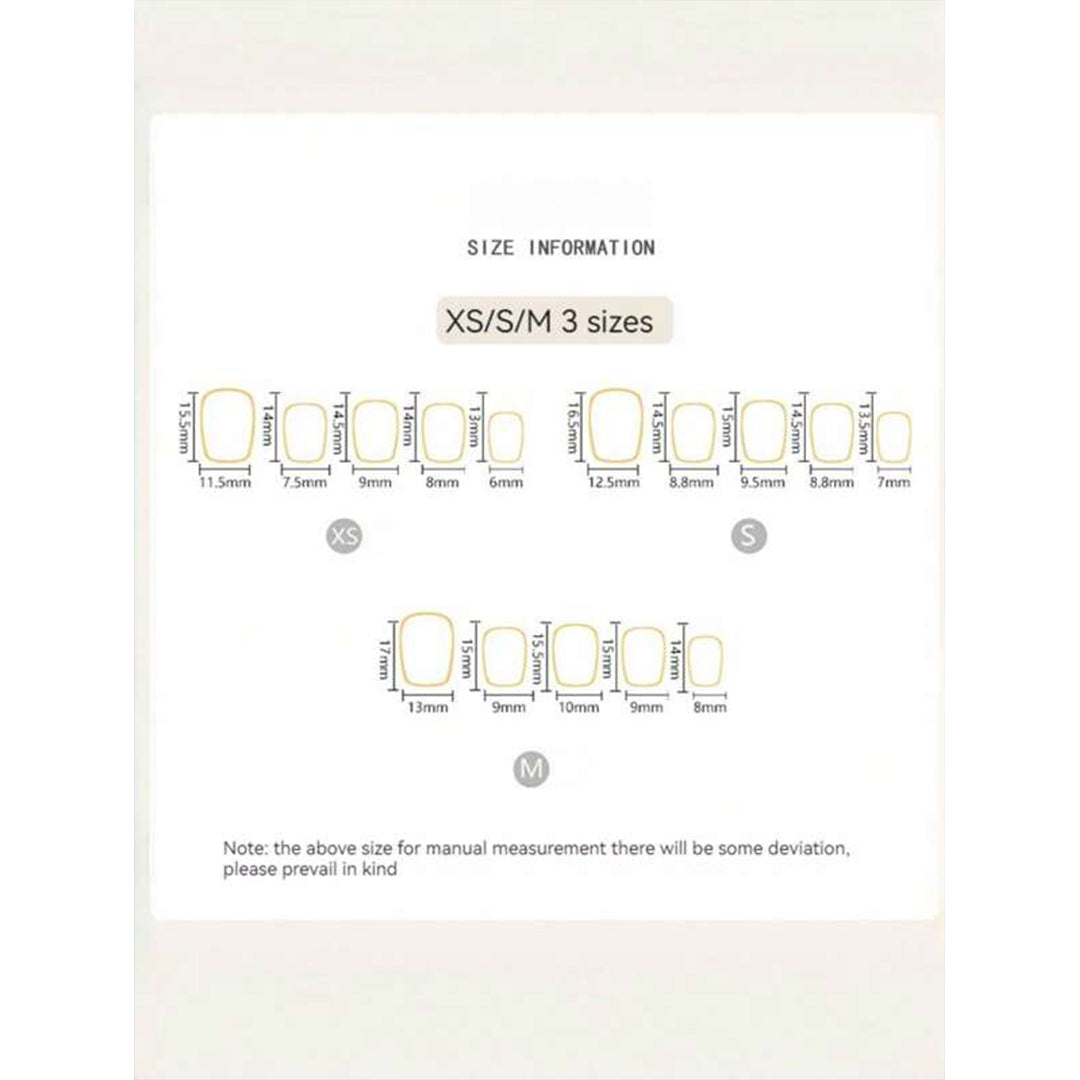 SHEIN 10 PCS Handmade Dream Aurora Cat's Eye Side Light Flashing Press On Nails Press On Nails - XOXO cosmetics