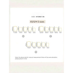 SHEIN 10 PCS Handmade Dream Aurora Cat's Eye Side Light Flashing Press On Nails Press On Nails - XOXO cosmetics