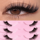 SHEIN 9 Pairs Half Lashes Eyelashes - XOXO cosmetics