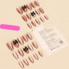 SHEIN Cute Heart & Color Teardrop-Shaped Press On Nails Press On Nails - XOXO cosmetics
