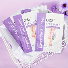 SHEIN GZE Feet Exfoliator Peel Off Mask Foot Care - XOXO cosmetics