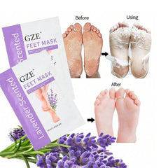 SHEIN GZE Feet Exfoliator Peel Off Mask Foot Care - XOXO cosmetics