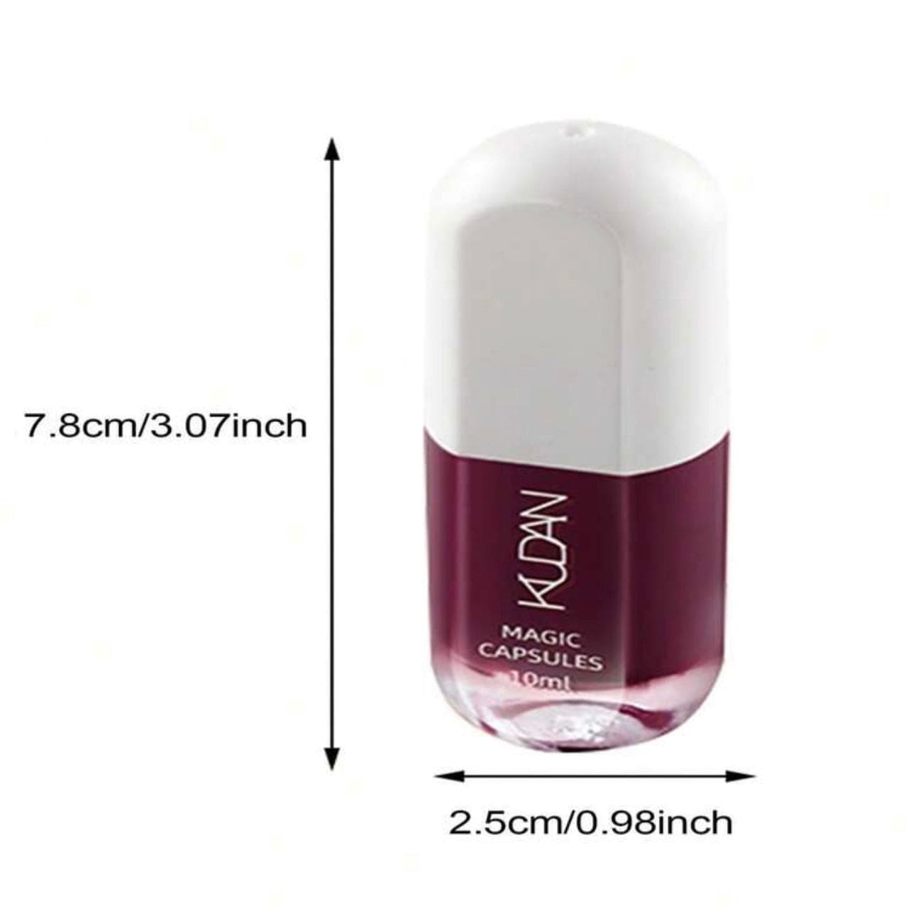 SHEIN - KUDAN Star River Dream Peelable Nail Polish Red Style Nail Polish - XOXO cosmetics