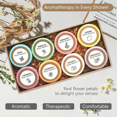 SHEIN Shower Steamers a Set of 8 Bath Bomb - XOXO cosmetics