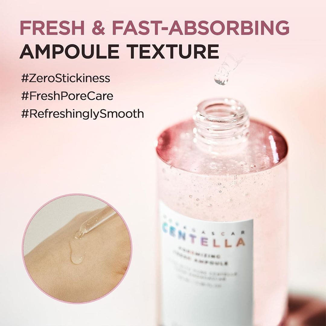 SKIN1004 Centella Madagascar Poremizing Fresh Ampoule - 100ml Face Serum - XOXO cosmetics